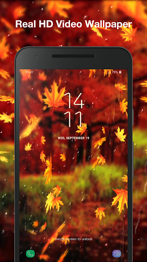 Beautiful Autumn Live Wallpaper Screenshot 2
