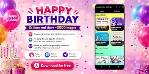 Happy Birthday Greetings Screenshot 0