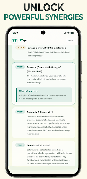 STapp: Supplement Tracker Screenshot 3
