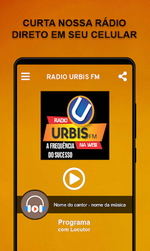 Rádio Urbis FM Screenshot 1