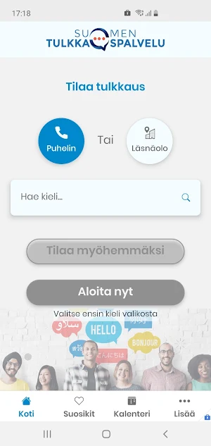 Suomen Tulkkauspalvelu Screenshot 1