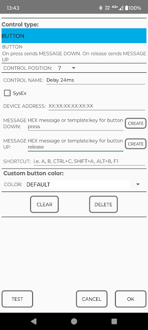 BLE MIDI Engineer Lite Screenshot 3