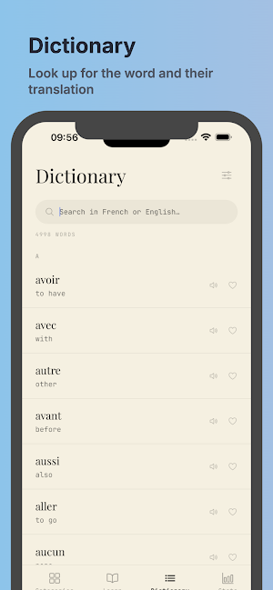 French Words | Mots Screenshot 0