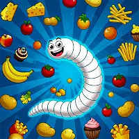 Hungry Snake Worm Clash Game