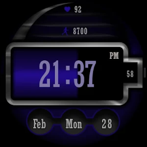 W-Design WOS073 - Watch Face Screenshot 2