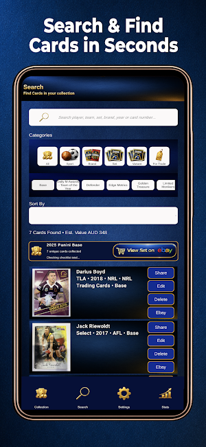 Football Cards Screenshot 2