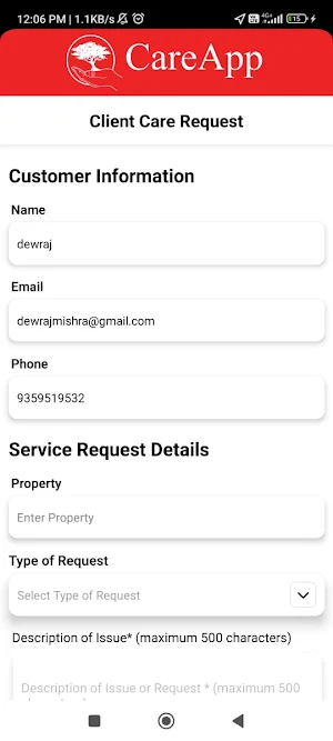 ClientCare by Caretaker Screenshot 1