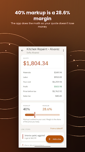 Handyman Calculator & Estimate Screenshot 2