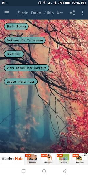 Sirrin Dake Cikin Aure Screenshot 1