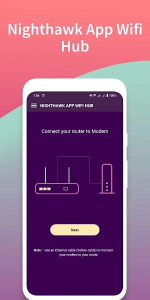 Nighthawk App Wifi Hub Screenshot 0