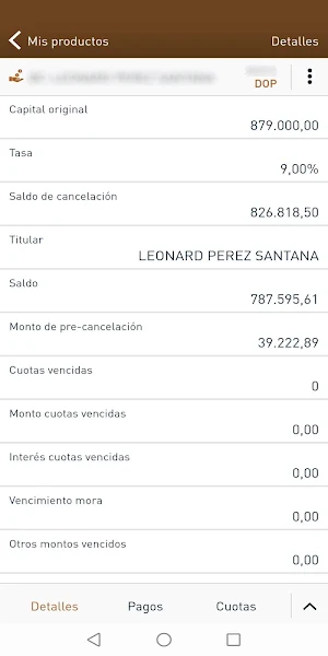ConfisaNet Screenshot 2