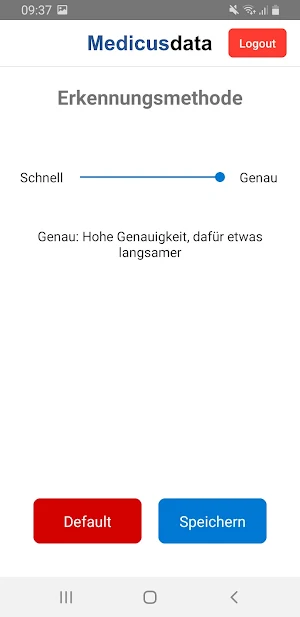 Medicusdata Dictate Screenshot 1