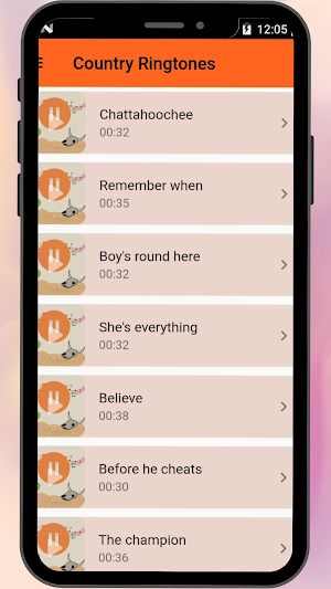 Country Ringtones Screenshot 3