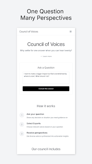 Council of Voices Screenshot 0