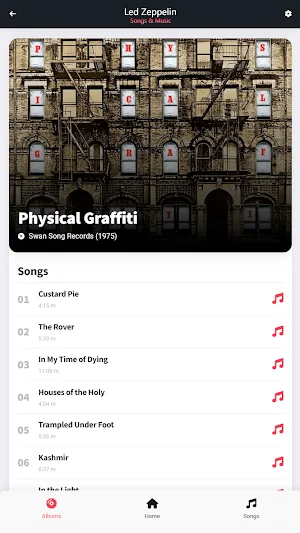 Led Zeppelin: Songs & Music Screenshot 2