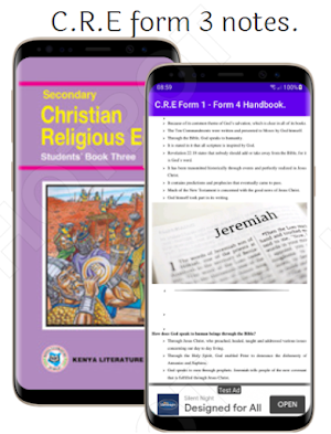 C.R.E: Form 1 - 4 Handbook. Screenshot 2
