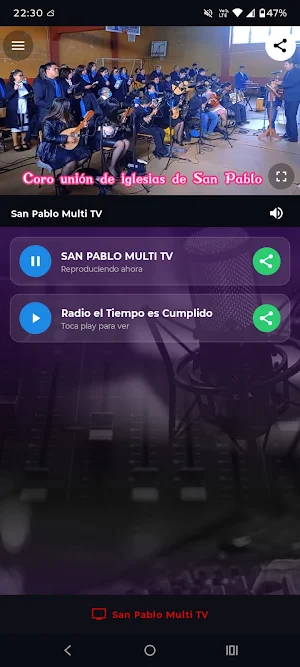 San Pablo Multi TV Screenshot 3