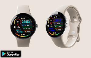 Digital Trost Watch Face Screenshot 2