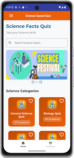 Science Speed Quiz Screenshot 3