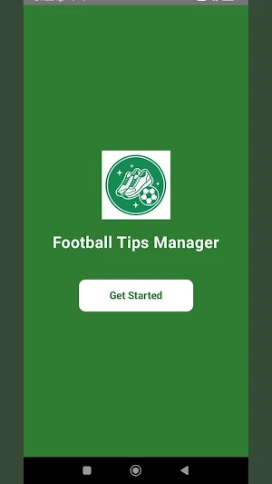 Football Tips Manager Screenshot 0