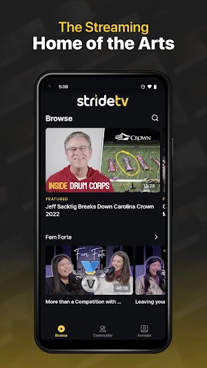 StrideTV Screenshot 0