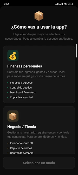 Mi Sistema Personal Screenshot 2