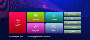 IPTV Smart Live Player Screenshot 1