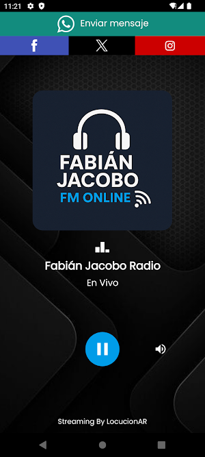 Fabián Jacobo Radio Screenshot 0