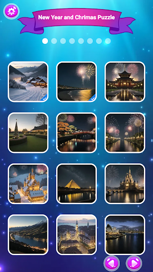 New Year and Chrimas Puzzle Screenshot 3