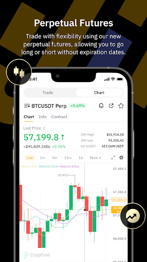 CrypFine: Buy Bitcoin & Crypto Screenshot 3