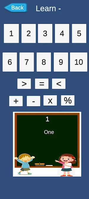 Kids math 123 quiz learn &play Screenshot 1