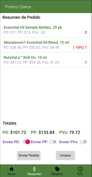 Puntos Claros Screenshot 2