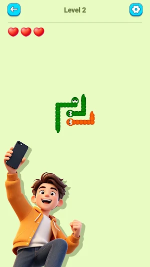 Snake Arrow Line Escape Screenshot 3
