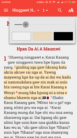 Jinghpaw Bible (CL) Screenshot 0