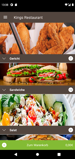 Kings Restaurant Screenshot 2