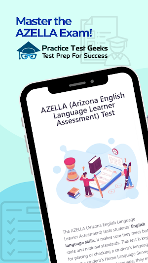 AZELLA Practice Test Screenshot 0