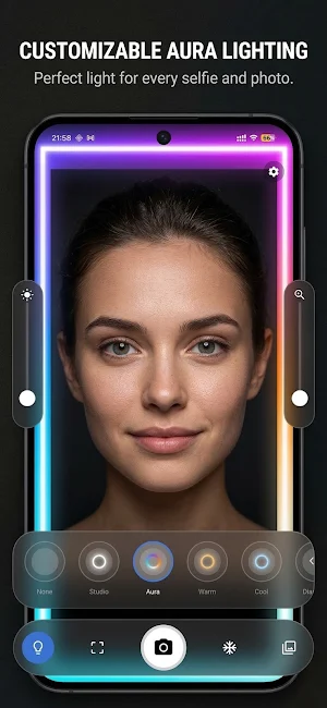 HD Beauty Mirror Glow Screenshot 2