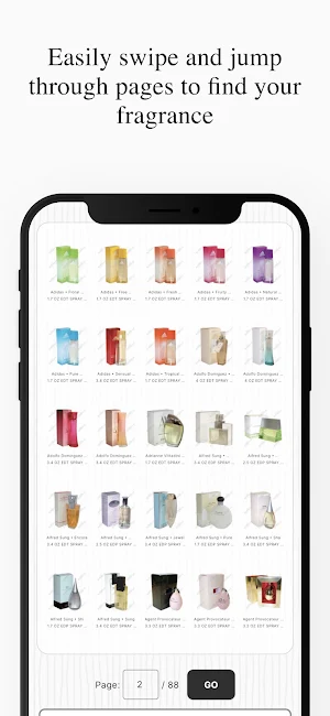 Catalog of Perfums Screenshot 2