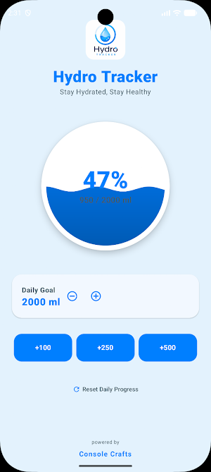 Hydro Tracker Screenshot 2