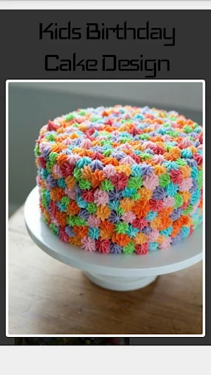 Kids Birthday Cake Design Screenshot 3