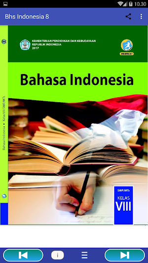 Buku Paket Bahasa Indonesia kelas 8 kurikulum 2013 Screenshot 0