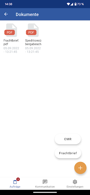 Contado Mobil Screenshot 2