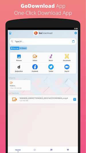 GoDownload - Files Downloader Screenshot 0
