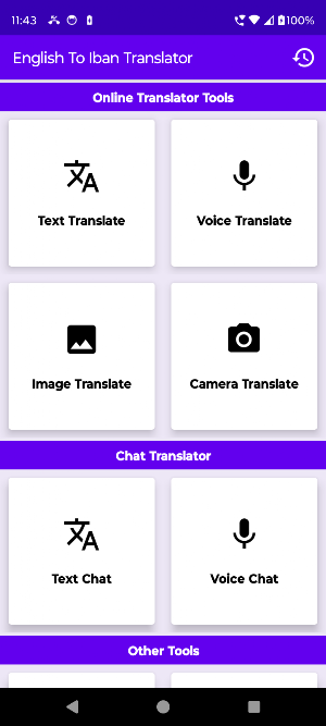 English To Iban Translator Screenshot 0