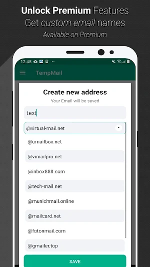 Temp Mail - Free Instant Temporary Email Address Screenshot 2