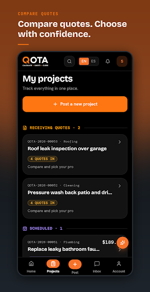 Qota Pro Screenshot 1