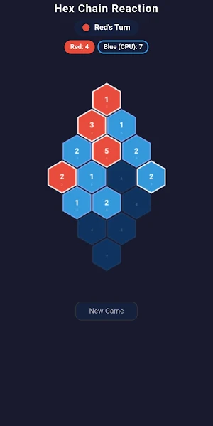 Hex Chain Reaction Screenshot 1