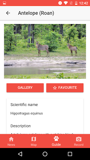 Serengeti Tracker Screenshot 2