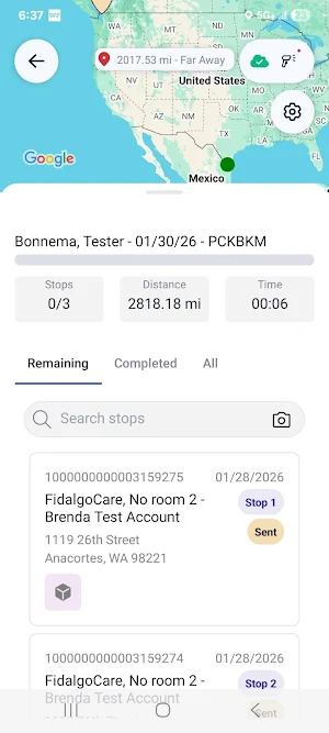 RxMile Driver™ Screenshot 2
