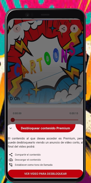 Funny Cartoon ringtones Screenshot 3